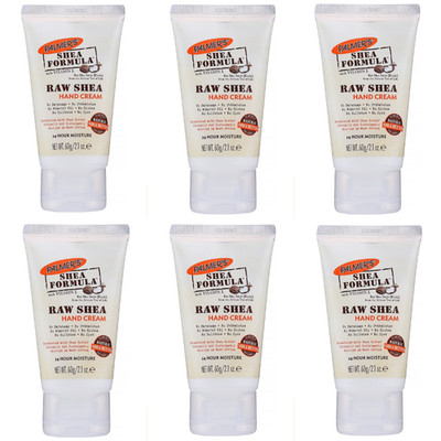 Palmer's Hand Cream 6 Pack Raw Shea Butter Formula Oil Cream Lotion 2.1 Oz Each