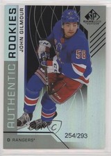 2018 Upper Deck SP Game Used Authentic Rookies Rainbow 254/293 John Gilmour z6b
