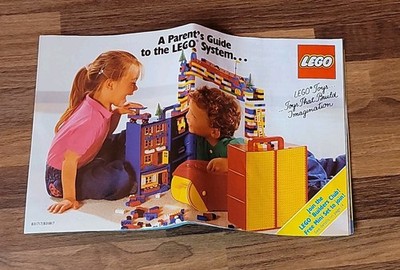 Rare Vintage 1991 LEGO A Parent's Guide to the Lego System 831717/831817