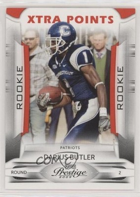 2009 Playoff Prestige Xtra Points Red 34/100 Darius Butler #128 Rookie RC z6b