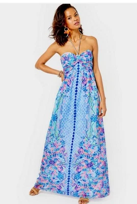 Lilly Pulitze VIV Maxi Dress Modern Treasure size 12 🦄🦄🦄 - Image 1 of 4