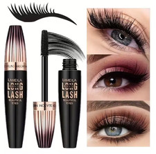 4D Spectacular Volume Silk Fibre Mascara Thick Long Lashes Extension Plump