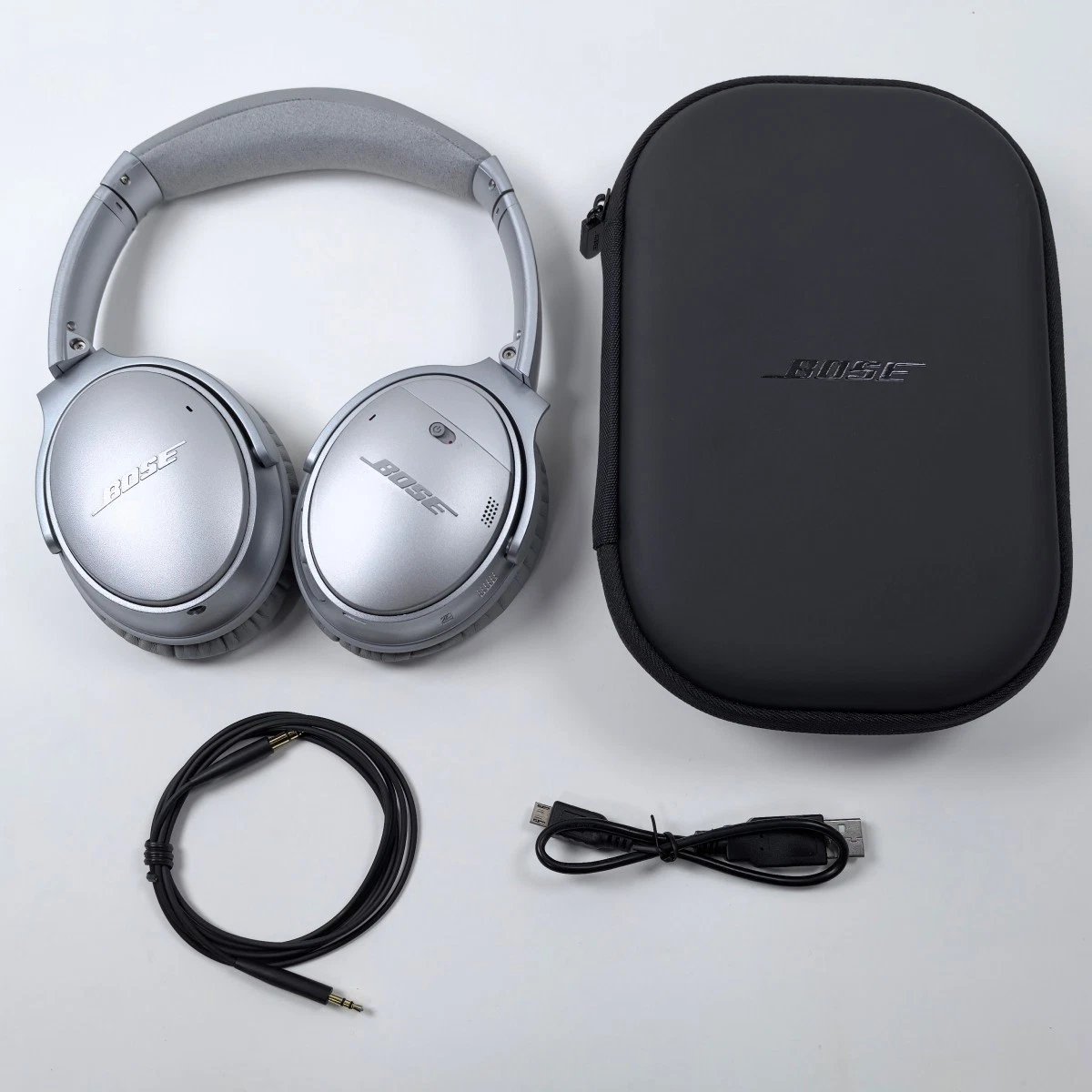 Silver Bose QuietComfort 35 Headphones for sale | eBay