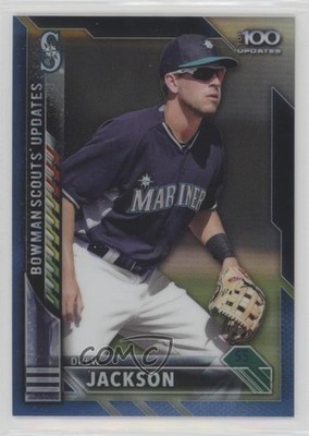 2016 Bowman Chrome Scout's Top 100 Updates Blue Refractor /150 Drew Jackson 1u6
