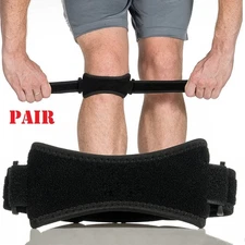 Knee Brace Support Patella Stabilizer Strap Arthritis Running Tendon Pain Relief
