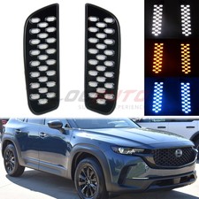 For Mazda CX-50 2023+ LED Daytime Running Light DRL Fog Lamp W/ Turn Signal L+R