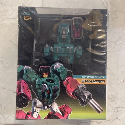 Toyworld Transformer TW-H-03 SWAMPER/SKULLCRUNCHER Headmaster