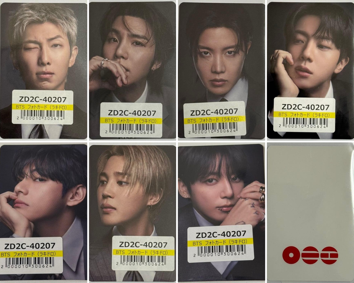 BTS Photo card Trading card POB Official ARIRANG UNIVERSAL MUSIC