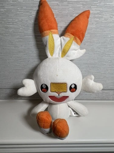 Pokemon SCORBUNNY Plush by WCT (Wicked Cool Toys) 14”