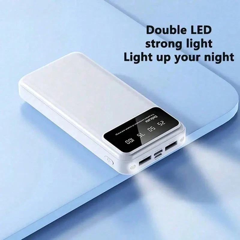 40000mAh power bank with LED flashlight