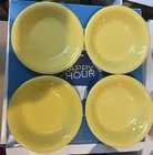 4 Homer Laughlin  Fiestaware Fruit Berry Dessert Bowls~5 1/4”