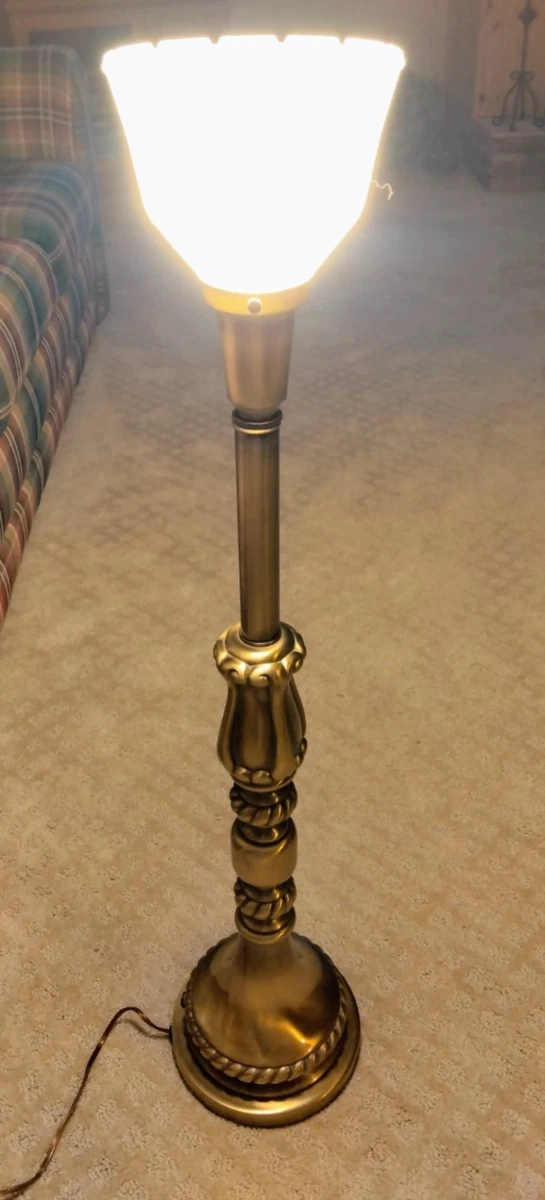 Vintage Torchiere Lamp In Collectible Floor Lamps for sale | eBay
