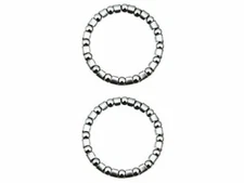 2 (1 PAIR) ALTALINE HEADSET BICYCLE BEARING (SIZE 5/32 X 16) CHROME.