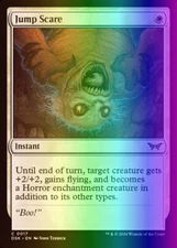 MTG Magic the Gathering Jump Scare (17/469) Duskmourn House of Horror LP FOIL