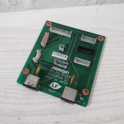 Mimaki JV5-160S Box Relais PCB Baugruppe E400558 - S12