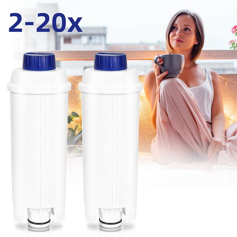 MARKENLOS 2-20x Wasserfilter kompatibel mit Delonghi DLS C002 / SER3017 ECAM ESAM ETAM BCO