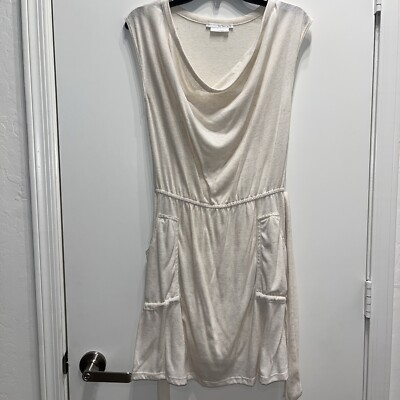 beige cargo dress Woven Cargo Pocket Mini Dress Beige