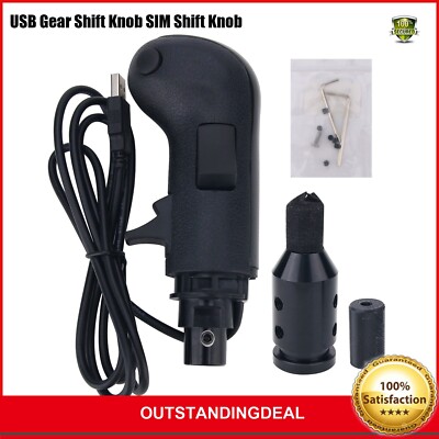 USB Gear Shift Knob For Thrustmaster TH8A Simulator  High Low Gear Shifter os67