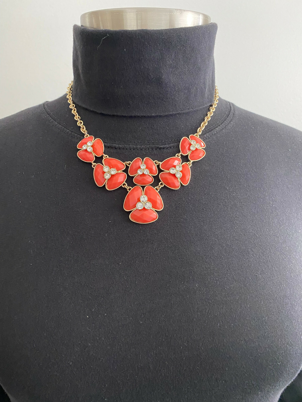 BB Goldtone Statement Necklace - image 2