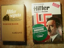2 LIBRI : ' HITLER SEGRETO ' +  '  ......  RAPPORTO A MUSSOLINI ' !!!!!!!!