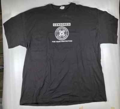 Reprint NIN Nine Inch Nails Year Zero Censored For Your Protection Comfort Color