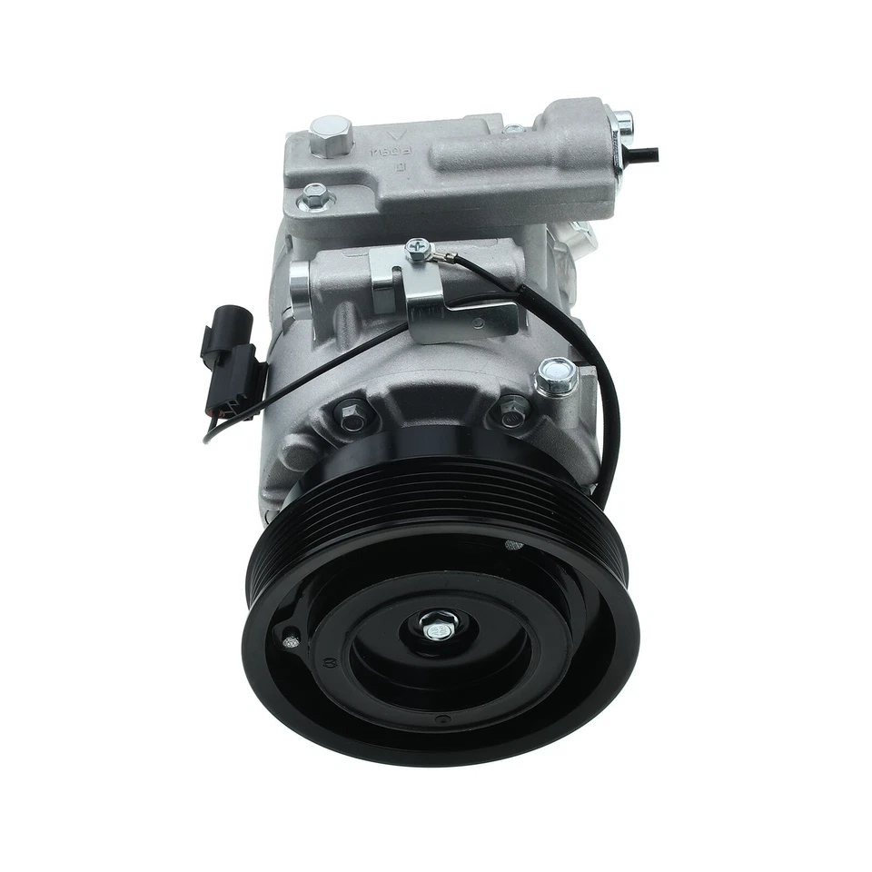 Компрессор кондиционера с 6-канавочным шкивом и стилем DV13 для Kia Rondo 2007-2009 L4 2,4 л - Изображение 3 из 4