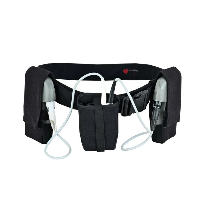 LVAD Men Shorts for HeartMate 3 Black & White With LVAD Belt LVAD Clothing S-5XL