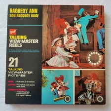 Raggedy Ann and Raggedy Andy GAF Talking View-Master Reels Complete