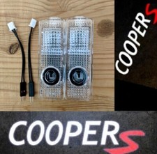 F56 MINI Cooper S Logo Door Entry Puddle Floor LED Lights