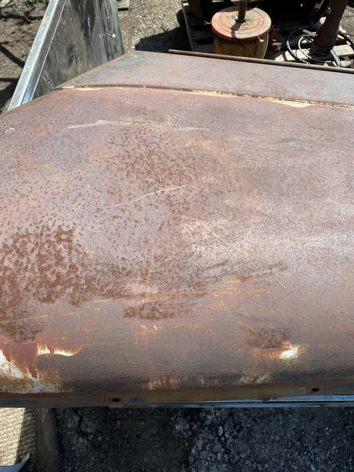 Buick Limited 1940 pintura original capó lado pasajero Rat Rod Foto 4 de 4