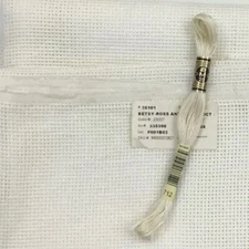 Cross Stitch 10 count Betsy Ross 100?% linen antique white Wichelt Zweigart