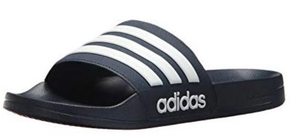 Sandalo acqua Adidas uomo Adilette armadietto doccia slide scarpe nero bianco GZ5922