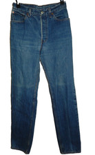 Vintage 1980's Levi's 501 Denim Jeans Women's Junior Size 11 26.5 x 30 3/4 USA