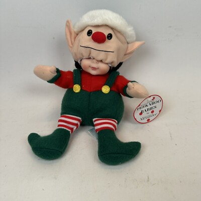 Madame Alexander Peekaboo Baby Festive Friends Elf 10'' W/tags