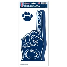 PENN STATE NITTANY LIONS REMOVABLE REUSABLE MULTI-USE NEW