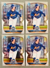 4 Lot 2023 Bowman Chrome Prospects Baseball #BCP-49 Jett Williams Base Card Mets