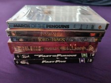DVD lot brand new sealed PASSION LOTR FAST FIVE FF 1 PIRATES MARCH PENGUINS