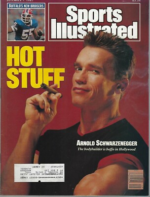 December 7, 1987 Govenor Arnold Schwarzenegger Bodybuilding Sports Illustrated