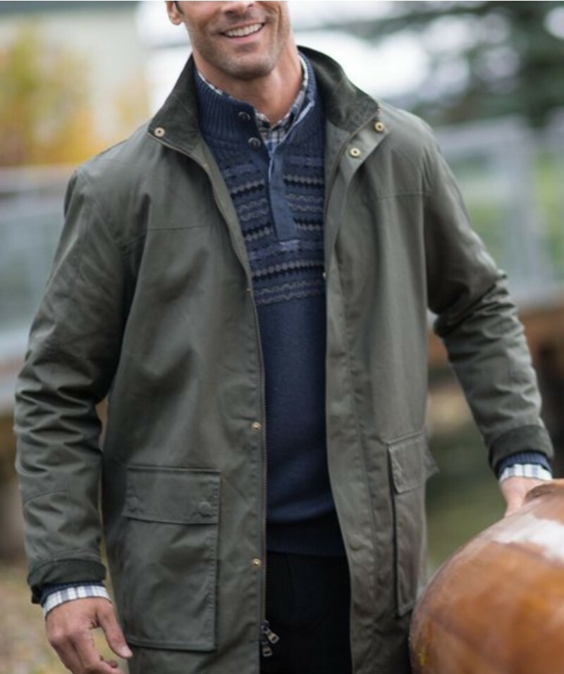 Buck Lined Field Jacket Myrtle Green 