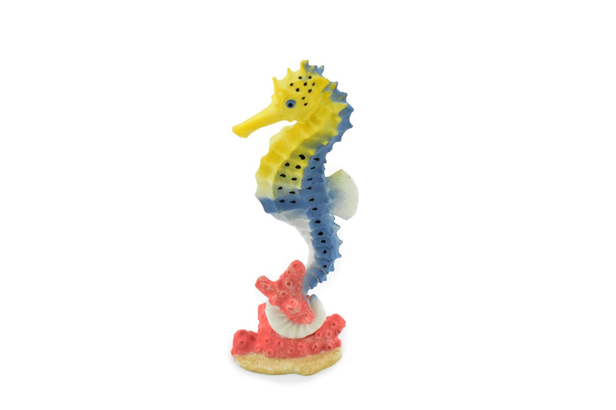 Seahorse, Rubber Fish, Realistic Toy Figurine, Model, Replica 5