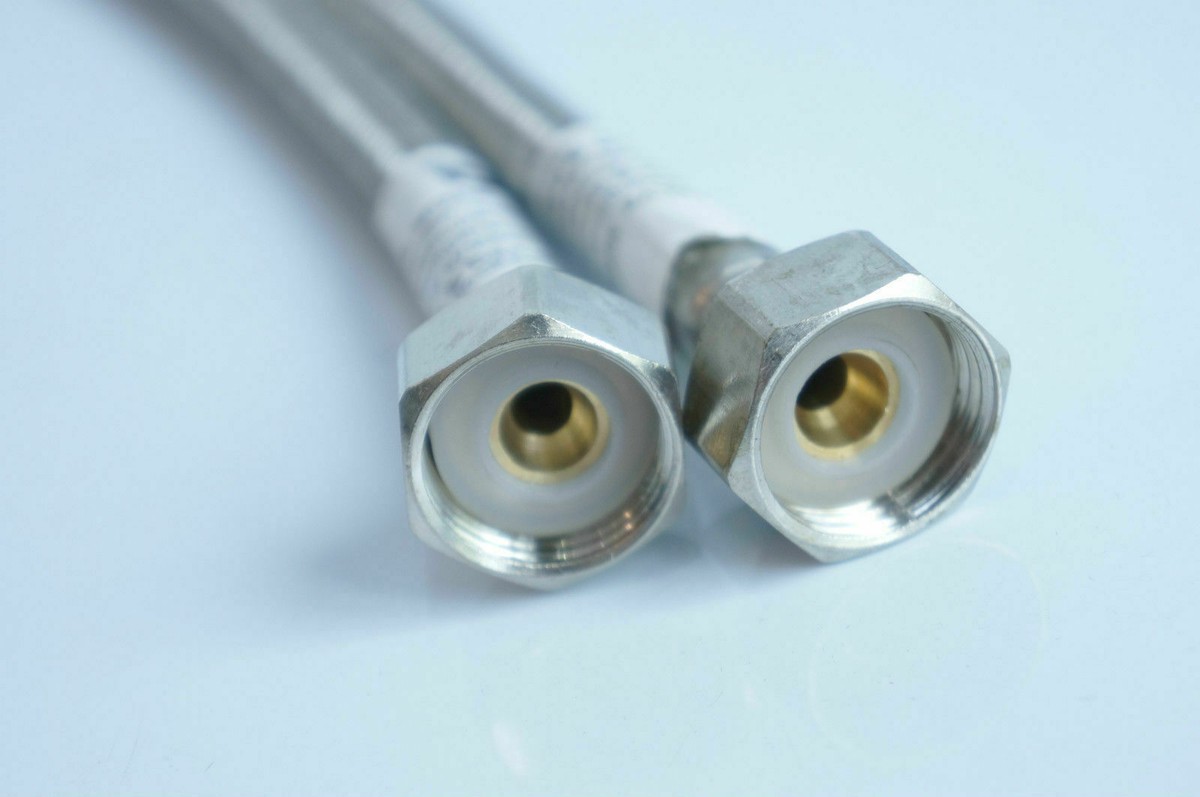 Kitchen Basin Ixer Tap Repair Fitting Kit Threaded Brass Tube Nut