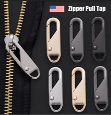 16  Zipper Fixer Repair Pull Tap Replacement Kit For Luggages Boots Bag Pants US