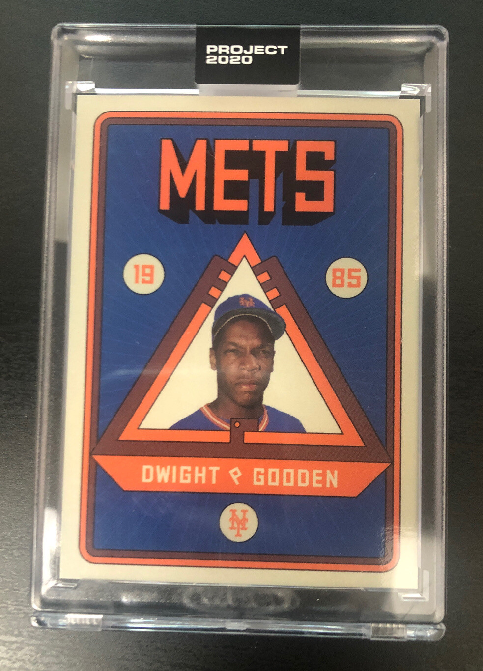 Topps PROJECT 2020 Card 106 - 1985 Dwight Gooden by Grotesk Print Run: 8854
