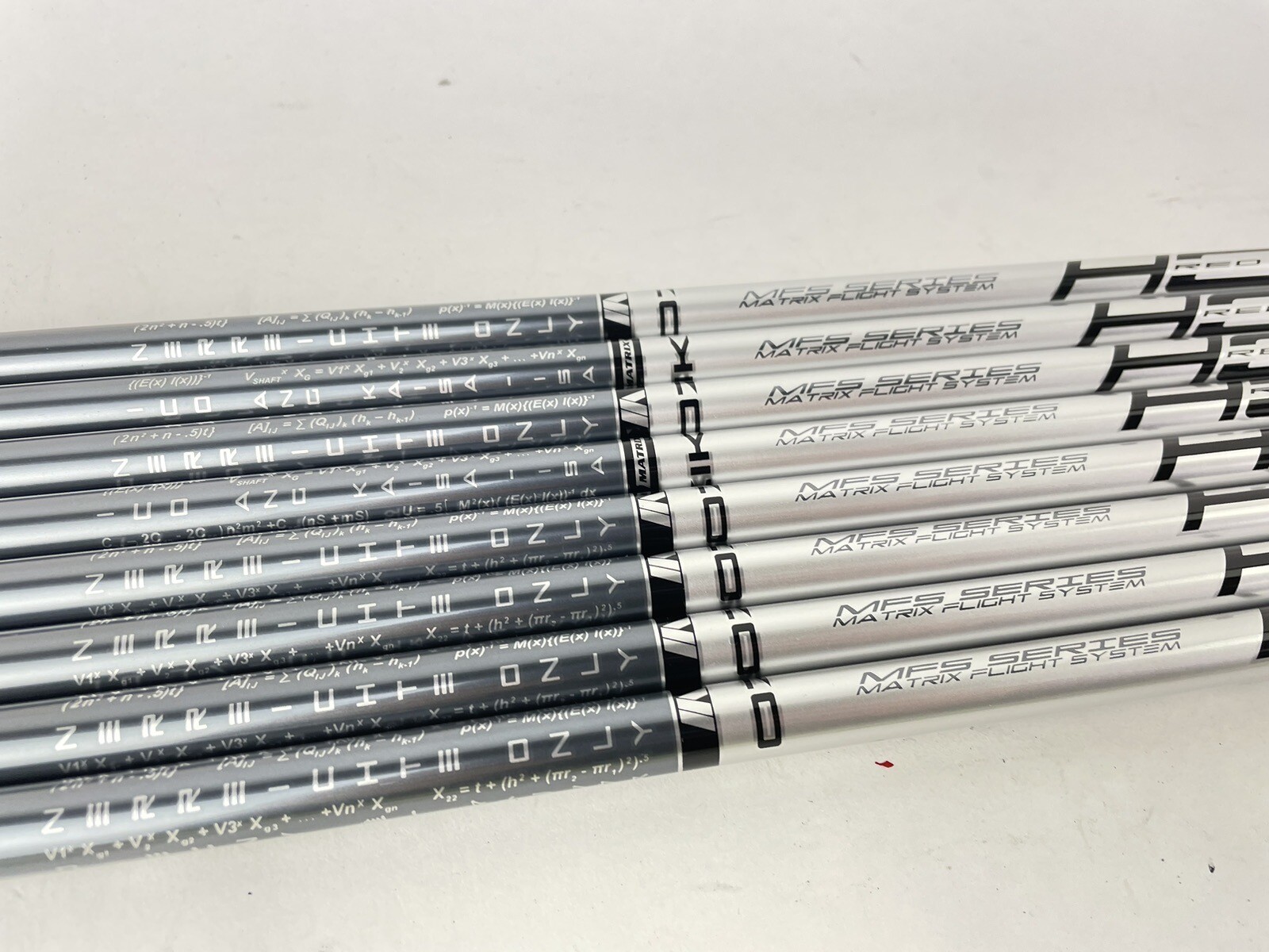 Matrix Ozik Red Tie Iron Shaft Set (8) Lite Senior Graphite Q4 42” /New /13801 eBay