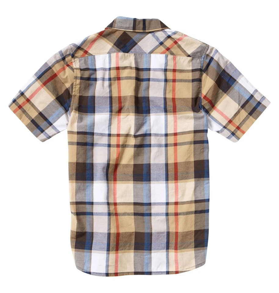 Camisa DC Shoes Juvenil Dylan Manga Corta - Caqui Talla M Foto 2 de 4