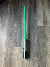Star Wars Green Retractable Lightsaber 2004 Hasbro Non-Electronic Luke Skywalker