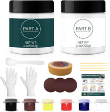 Kit de reparación de capa de gel 200 g para barcos, reparación de grietas arañazos astillas agujeros huecos, para