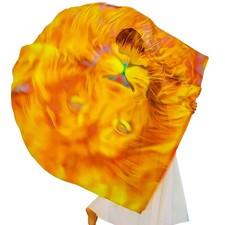 55" 1 Piece Praise flag with Scalable pole, worship flag Semicircle Worship A