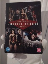 Zack Snyder's Justice League Trilogy DVD Box Set Man of Steel Batman V Superman