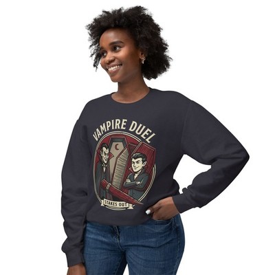 Vampire Duel Coffin Stakes Crewneck Sweatshirt | Horror Retro